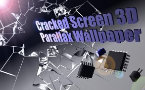 Cracked Screen Gyro 3D Parallax Wallpaper HD screenshot 7