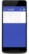 Truth Table screenshot 3