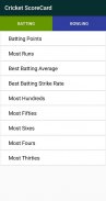 Cricket Scorecard screenshot 4