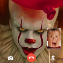 scary clown fake video call Icon