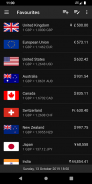 Exchange Rates screenshot 1