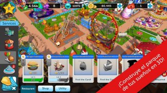 RollerCoaster Tycoon Touch - Parque temático screenshot 0