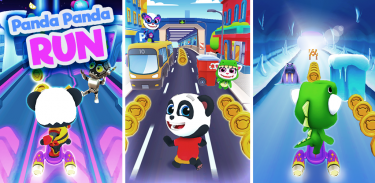 Panda Panda Runner Game screenshot 0