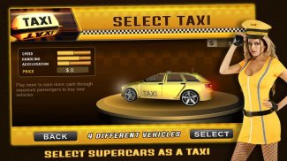 pazzo Taxi autista screenshot 3