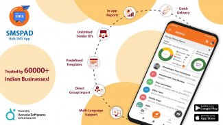 SMSPAD - Bulk SMS App for Indi screenshot 0