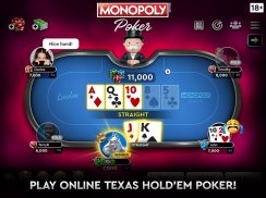 MONOPOLY Póker - El Texas Holdem oficial en línea screenshot 9