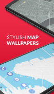 Wall St 🗺 Stylized Street Maps as Live Wallpapers screenshot 0