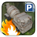 Cemento 3D Truck Parking Icon