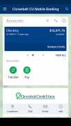 Cloverbelt CU Mobile Banking screenshot 2