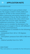 Calculation air oxygen screenshot 1