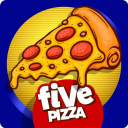 Five Pizza Icon