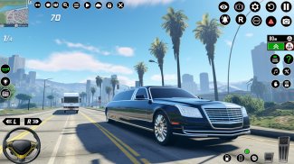 लिमोझिन टॅक्सी ड्रायव्हिंग गेम screenshot 1
