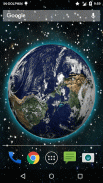 3D Moving Earth Live Wallpaper screenshot 0