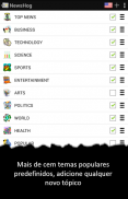 NewsHog: Notícias & Clima screenshot 4