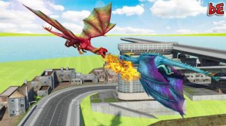 Flying Dragon Clash Simulator: Archers VS Dragons screenshot 5