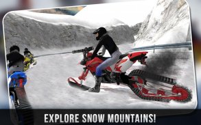 Snow Bike Rider Racing Fever screenshot 8