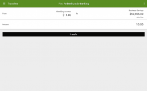 First Federal Mobile Banking screenshot 11