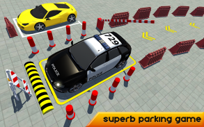 Traffic Police Car Parking Simulator Game 2019 screenshot 0