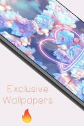 Rose gold marble wallpapers screenshot 0