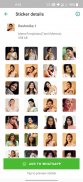 Rashmika Stickers screenshot 4