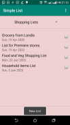 Simple List screenshot 8