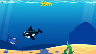 Ocean Adventure Games Endless Runner Side Scroller screenshot 0