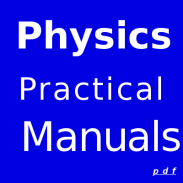 Physics Practical Manual screenshot 0