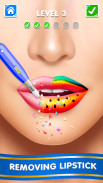 Lipstick Lip Art: Make-upspel screenshot 1