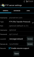 AndFTP (cliente FTP) screenshot 2