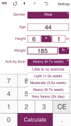 TDEE + BMR + BMI Calculator screenshot 11