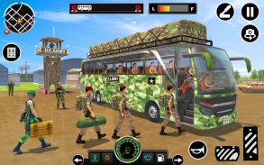 Army Bus Driver US Solider Transport Duty 2017 screenshot 4