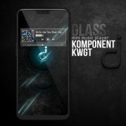 Komponent kwgt GlassMusic screenshot 2