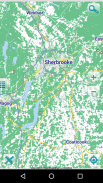 Map of Sherbrooke offline screenshot 0