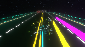 Neon Race - Light Bike Race screenshot 4