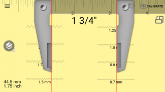Измеритель шага резьбы, Резьбомер screenshot 1