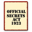 OSA -Official Secrets Act 1923