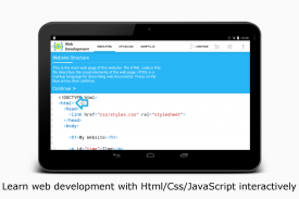 AIDE Web - Html,Css,JavaScript screenshot 0
