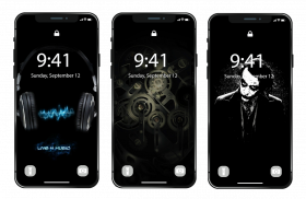 ▲ Black Wallpapers HD ♥ 4K Dark Backgrounds screenshot 20