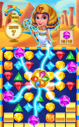 leggenda del faraone classico puzzle di diamanti screenshot 0