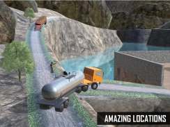Oil Tanker Transporter Truck Driving Games screenshot 19