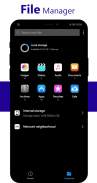Os15 Dark Theme for Huawei screenshot 1
