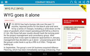 Investors Chronicle magazine screenshot 15