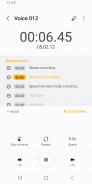 Samsung Voice Recorder screenshot 3