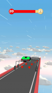 Monster Hydraulic Cars Race 3D screenshot 0