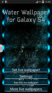 Wallpaper Água para Galaxy S4 screenshot 9