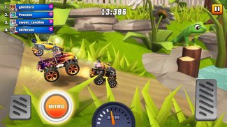 Nitro Jump автомобильная гонка screenshot 2
