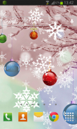 Christmas Balls Live Wallpaper screenshot 1