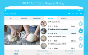 Free Bread Recipes App - Sourdough Bread & starter screenshot 1