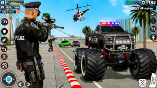 Police Monster Truck Car Games screenshot 5