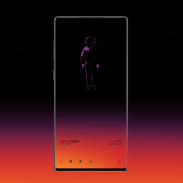 Animated KLWP theme WALKING screenshot 0